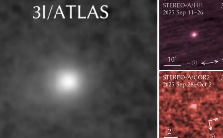 星际彗星 3I / ATLAS 亮度异常激增，科学家困惑不解