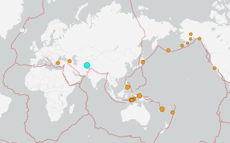 阿富汗北部深夜6.3強震！死傷不明　USGS發布橙色警報