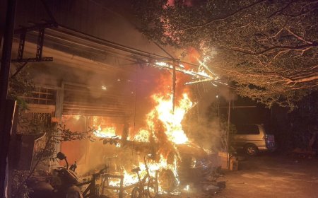 快訊／台中烏日火警「母女1死1重傷」！　縱火嫌犯落網了