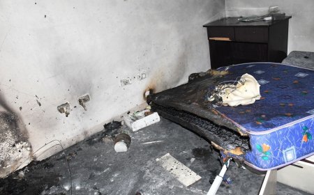 租約到期不搬還欠房租　花蓮無業女「心情不好」燒床墊險釀災