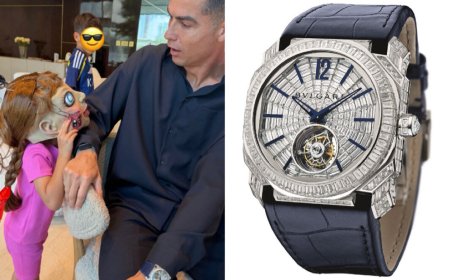 收入最高運動員C羅400億身家買錶不手軟　千萬陀飛輪鑽錶閃瞎眼