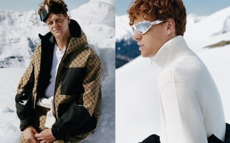 Gucci跨足雪地時尚！網壇巨星Jannik Sinner示範奢華機能服　連安全帽都有