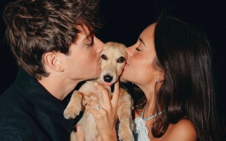 法拉利男神死會了　5克拉橢圓鑽戒套牢美嬌娘