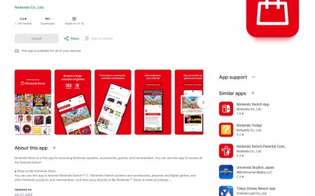 任天堂 My Nintendo App 更名 Nintendo Store：强化“商店”定位，部分功能拆分至其它应用