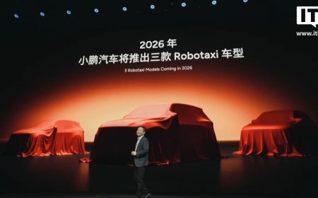 小鹏 Robotaxi 无人驾驶出租车明年试运营：首推三款车型，3000T 全球量产车最高算力