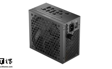 海盗船发布第二代 RMx SHIFT 电源：兼容 ATX 3.1、PCIe 5.1 标准，最高 1000W
