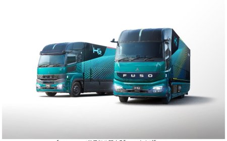 1200km 长续航：三菱扶桑氢燃料电池重卡概念车 H2FC 首秀