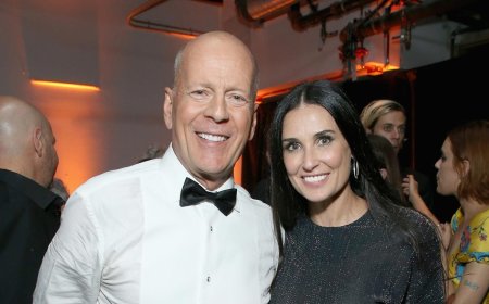 Demi Moore Shows Support for Bruce Willis at Benefit for Dementia