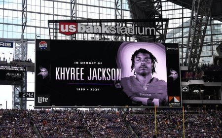 Drunk driver pleads guilty to crash that killed Vikings' Khyree Jackson