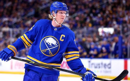 Sabres captain Rasmus Dahlin takes leave from team as fiancée recovers from heart transplant