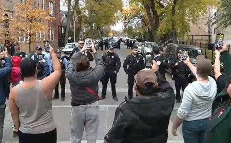 Manhunt underway after gunman allegedly fires at federal agents during Chicago immigration enforcement action