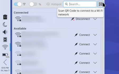 KDE Plasma 6.6 桌面环境前瞻：引入二维码 Wi-Fi 连接，改进远程桌面错误