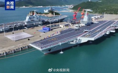 央视官宣中国003型航母“福建”舰正式入列，这3点国人必须要知道