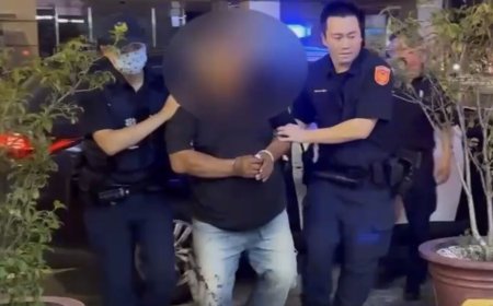 台中男酒後吵架「拿刀怒刺好友」臟器外露　警半小時火速逮人