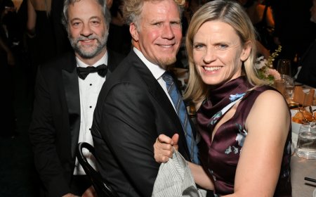 Will Ferrell Makes Rare Red Carpet Appearance With Wife Viveca Paulin