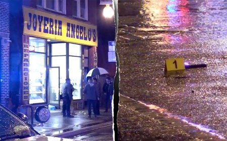 Father and son gunned down in blue city after jewelry store robbery, thousands offered for information
