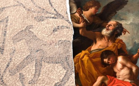 Ancient Christian mosaic with mysterious inscription unearthed at traditional birthplace of Abraham