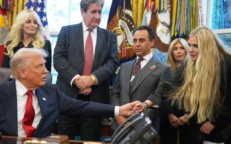 Erika Kirk speaks at Oval Office event to swear in Sergio Gor as new US ambassador to India