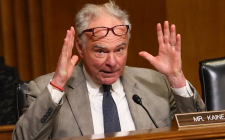 Tim Kaine tells MSNBC host she's 'overdramatizing' things in clash over government shutdown vote