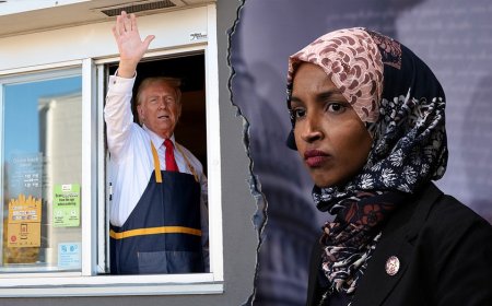 White House taunts Ilhan Omar with McDonald's photo, suggests she can go back to Somalia