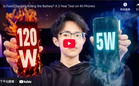 手機快充比較傷電池？　YTR實驗半年結果超驚訝