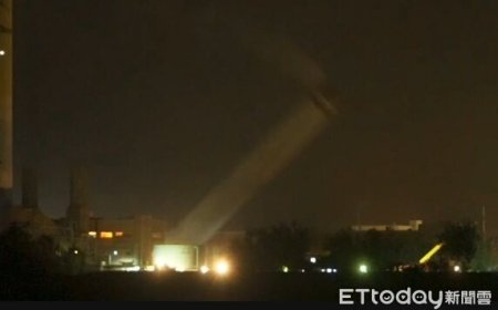 120米高大煙囪放倒畫面曝！台電通霄發電廠宣告舊機組走入歷史