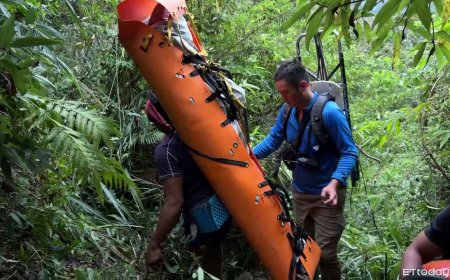 新北男攀郡大山跌60層樓深谷殞命　搜救隊花21小時送遺體下山