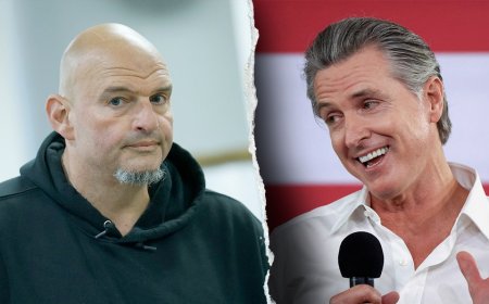 Fetterman fires back at Newsom after shutdown criticism, refuses to 'play chicken' with the lives of Americans