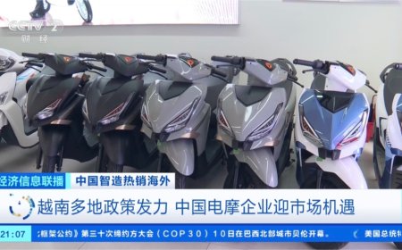 中国电动摩托车加速驶入东南亚，越南市场份额占比近 30%