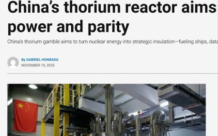 再见石油？中国造出新型反应堆，西方研究60年都没搞成？