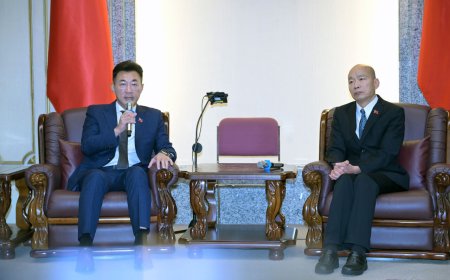 回應賴清德聲援沈伯洋　韓國瑜籲賴：廢台獨黨綱、撤敵對勢力