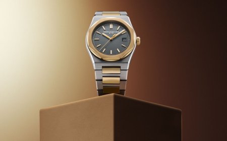 GP桂冠50周年錶纖薄好上手　雙色鍊帶藏微調機制