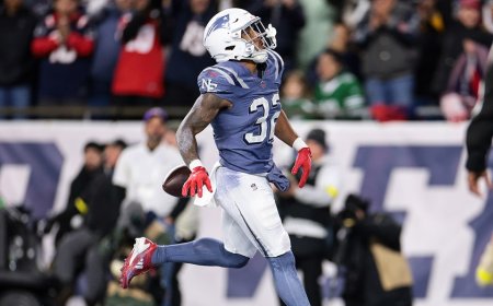 Patriots handle AFC East rival Jets at home behind TreVeyon Henderson's 3-touchdown night