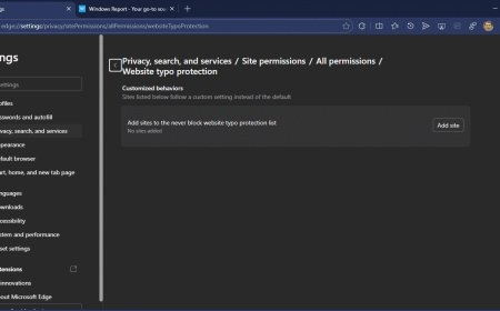 微软 Edge 浏览器地址栏将允许用户跳过拼写错误警告