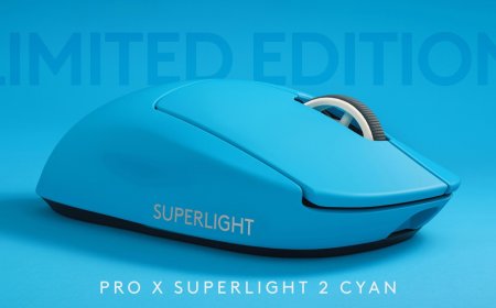 青色限定款：罗技 G 推出 PRO X SUPERLIGHT 2 LIMITED EDITION Cyan 鼠标