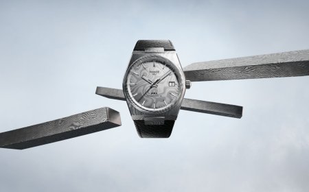 天梭首款大馬士革鋼錶問世　33,000元入手獨一無二款