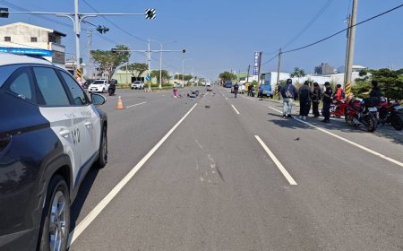 台南善化2機車追撞「坐墊解體噴飛」！女騎士重傷搶救不治