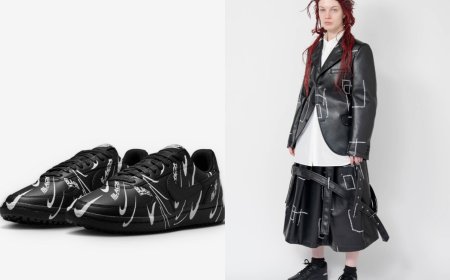 全黑不再無聊！BLACK CDG聯名Nike扭曲Swoosh潮鞋、Junya精準工裝必收