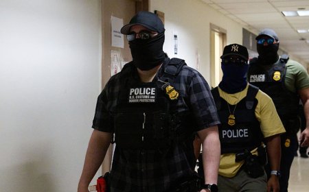 Trump admin sues over California law banning ICE from wearing face masks to shield identities