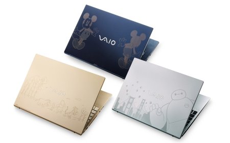 VAIO 推出迪士尼联名 F16 / F14 笔记本，A 面激光雕刻 IP 插画