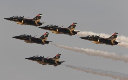 帅到认不出来！阿联酋L-15高调登陆迪拜航展，下一步就是歼-35E？