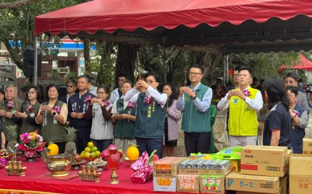今年地震今年修　台南月津國小整建工程動土　打造特色校舍