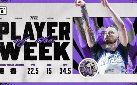 德魯攻防宰制TPBL助攻城獅連勝　效率值34.5獲頒單周MVP