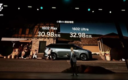 小鹏 X9 超级增程 MPV 上市：综合续航 1602 公里，售价 30.98 万元起