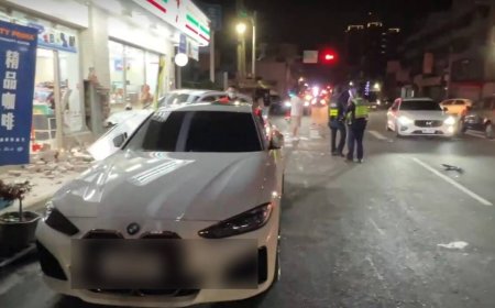 快訊／彰化4輛雙B疑競速釀禍！失控衝撞超商　無辜民眾傷重