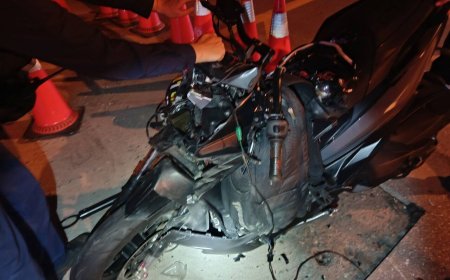 花蓮19歲騎士車禍「摔進BMW車底」零件噴散滿地　20天後不治