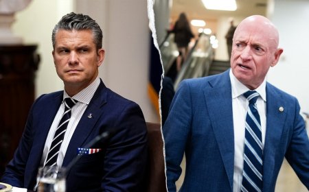 Hegseth seeks briefing on Sen Mark Kelly 'Don't Give Up the Ship' viral video