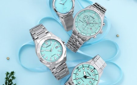 CITIZEN節慶錶換上夢幻湖水藍　藍月設計日夜都美