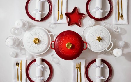 LE CREUSET歡樂耶誕系列登場　金色星星蓋頭好可愛