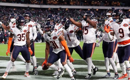 Eagles booed off field at home stadium as Bears dominate on the ground in upset victory